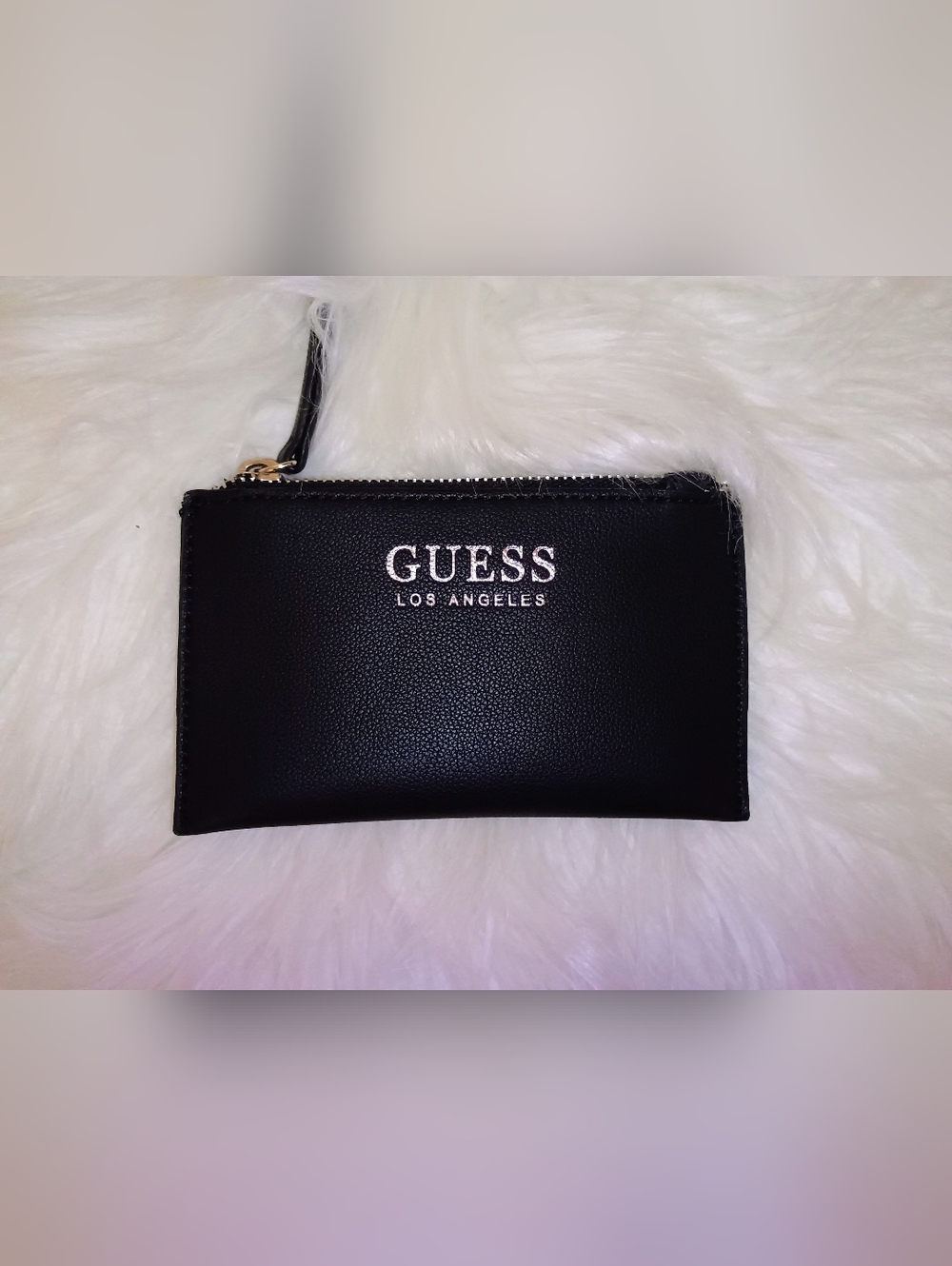 NWOT Guess Faux Black Wristlet